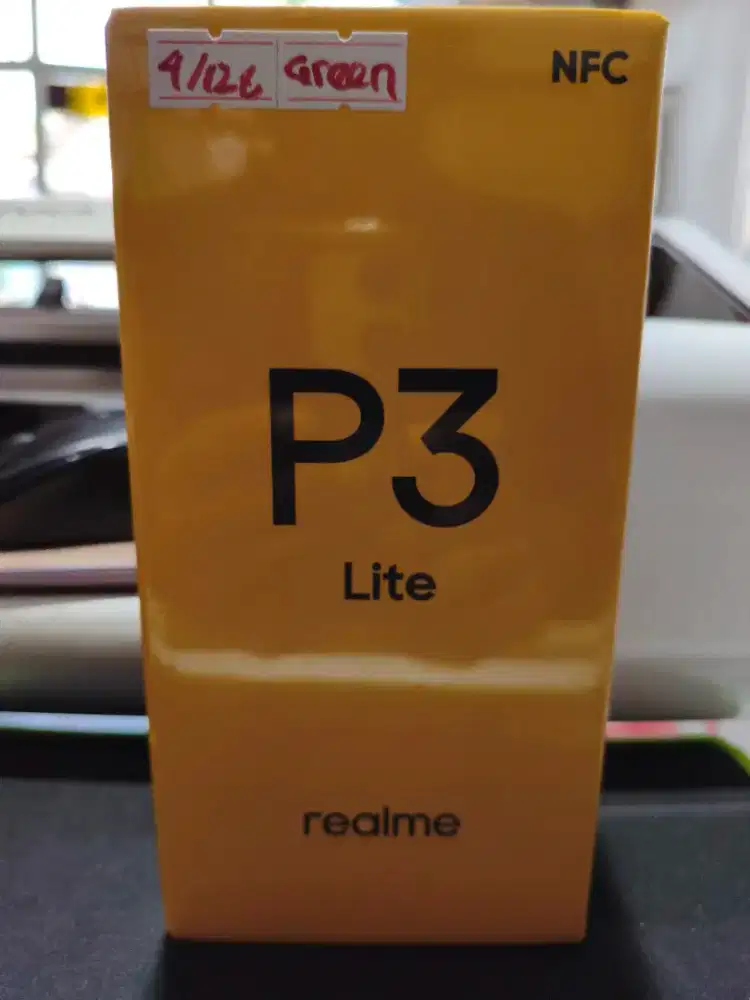 Realme P3 Lite NFC, batrei 6300mAh, ram 4gb Rom 128gb