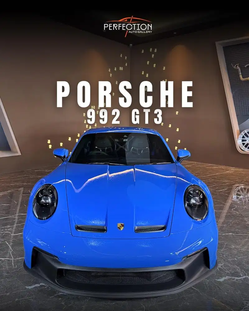 PORSCHE 992 GT3 2021 SHARK BLUE