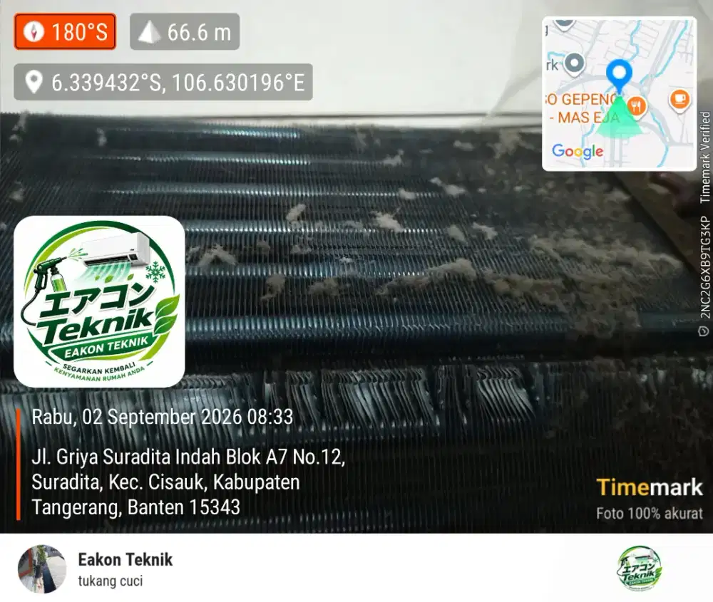 Eakon Teknik, jasa cuci ac