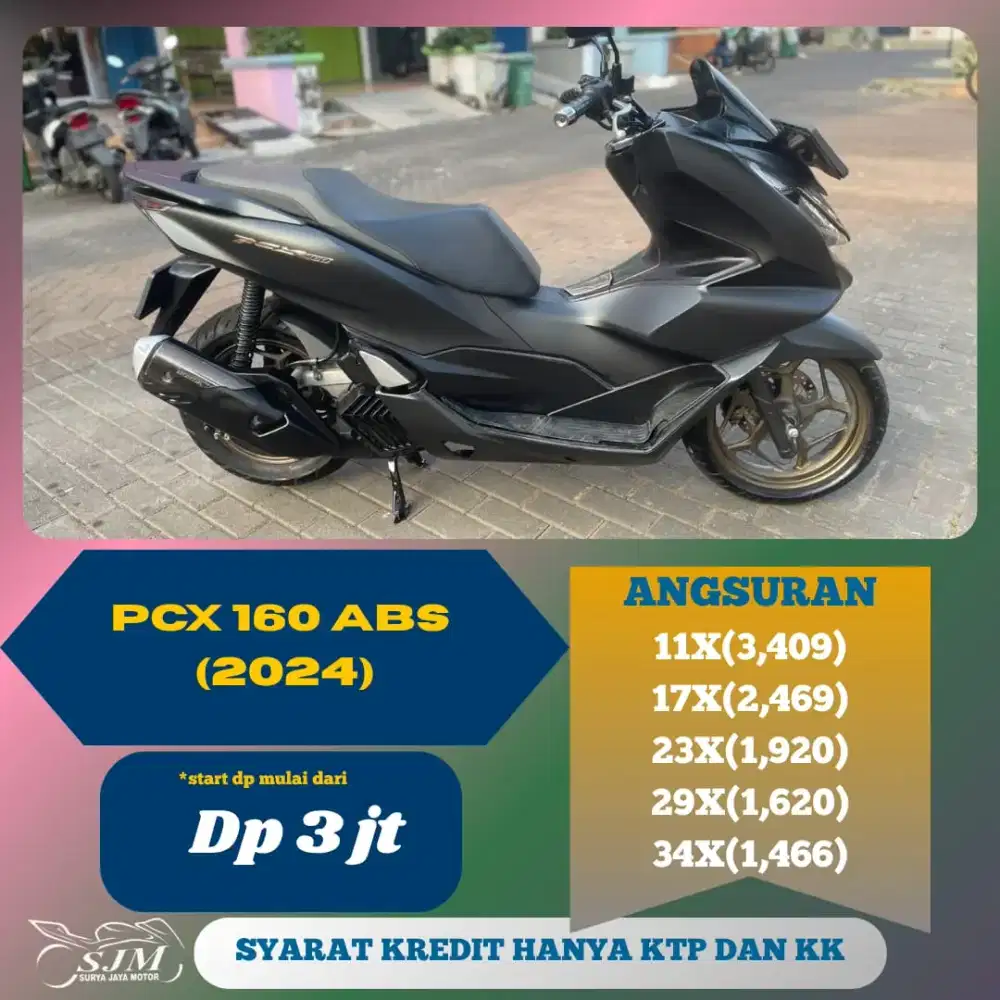 HONDA PCX 160 ABS 2024 CASH & KREDIT