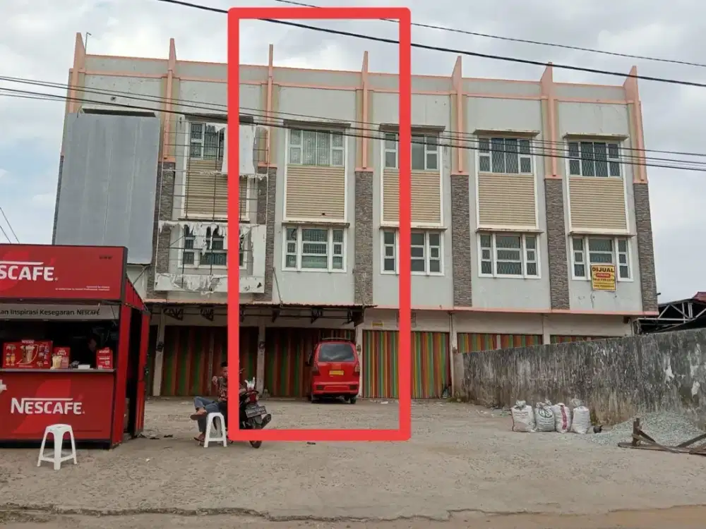 Di Jual Ruko 3 Lantai di Jalan Besar Sukarjo Harjo Wardoyo Palembang