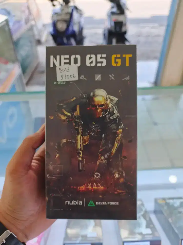 Nubia neo 5GT 5G gaming segelbox resmi
