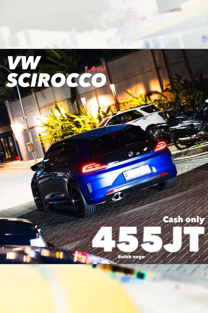 Jual santai VW Scirocco 1.4 Tsi R-line 2018