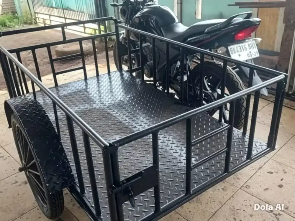 Seksi becak barang tempahan baru