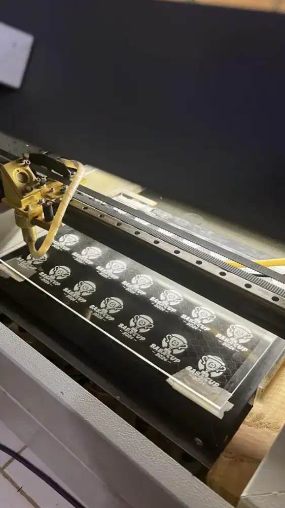 Mesin Zaiku CNC LS-3020 with 40 Watt Laser CO2 Cutting dan Grafir