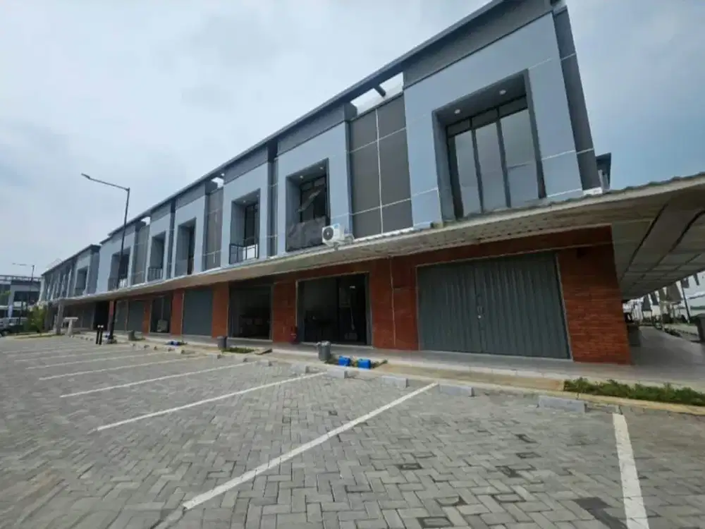 Ruko 2 Lantai Area Parkir Luas BSB Semarang dekat Pasar Moden BSB dekat Uptown Mall dekat Kampus Unika Soegijapranata dekat Kawasan Industri