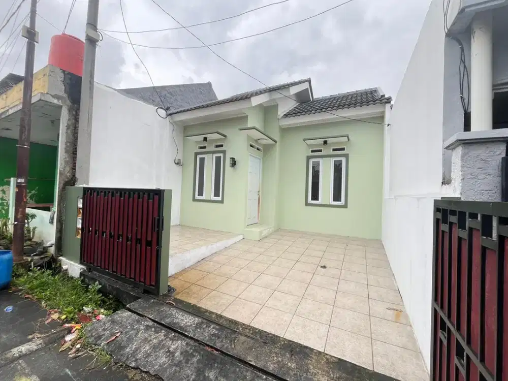 RUMAH MURAH DIJUAL LT 60  BEBAS BANJIR DALAM CLUSTER DI GRAND RESIDENCE CITY, SETU