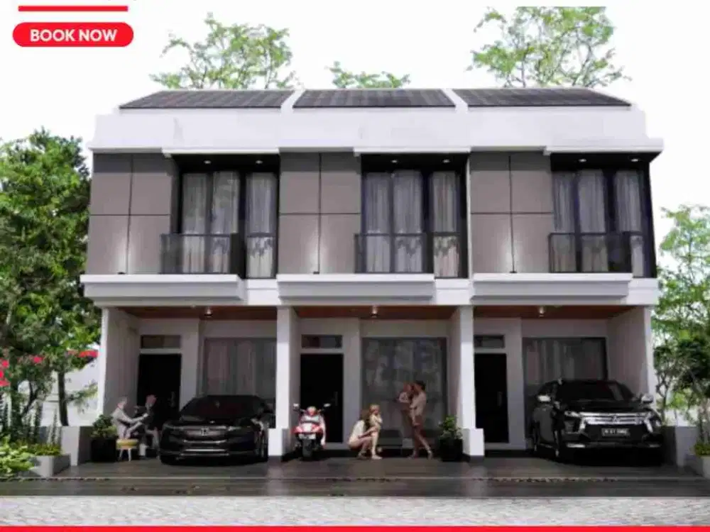 Cluster Modern Elegant Strategis 2 Lantai di Jl. Ekonomi, Mangga Besar Jakarta Pusat