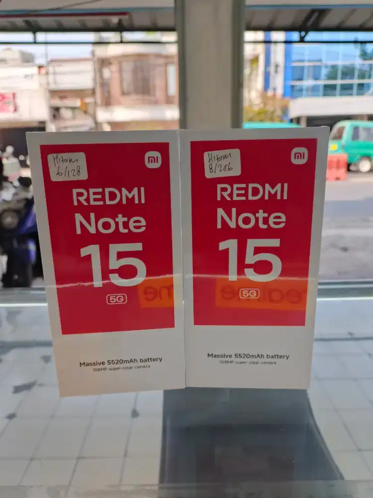 Xiaomi note 15 5G 8/255 segelbox resmi