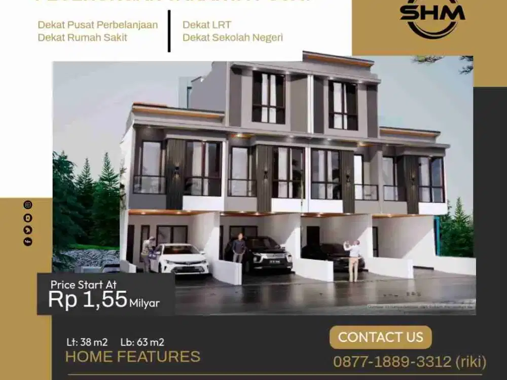 Cluster Elegant Modern 2 Lantai Batu Tulis, Pecenongan, Jakarta Pusat