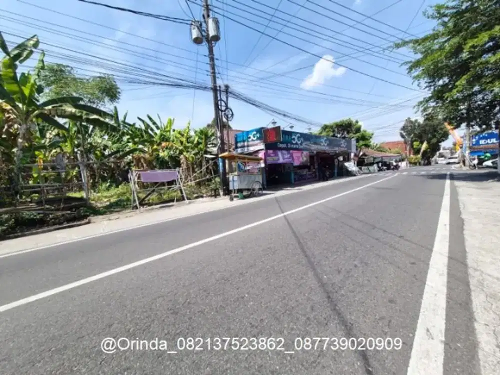 LT 80 LD4,4 TANAH CONDONGCATUR DEPOK DEKAT UGM, POGUNG, PANDEGA, JL AFFANDI GEJAYAN, SETURAN, RINGROAD, JL KALIURANG COCOK RUKO, USAHA, CAFE, KANTOR