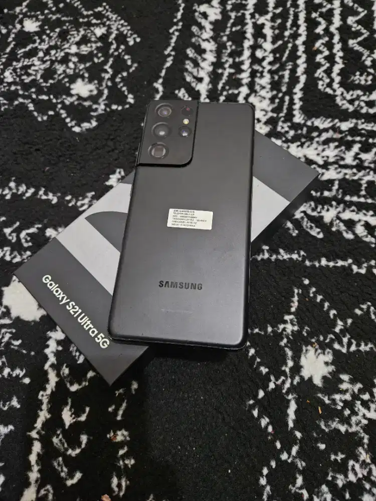 Samsung S21 Ultra 12/128GB Resmi Sein Black