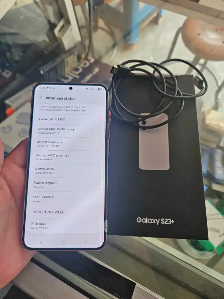 Samsung galaxy s23 plus 8/256 ori