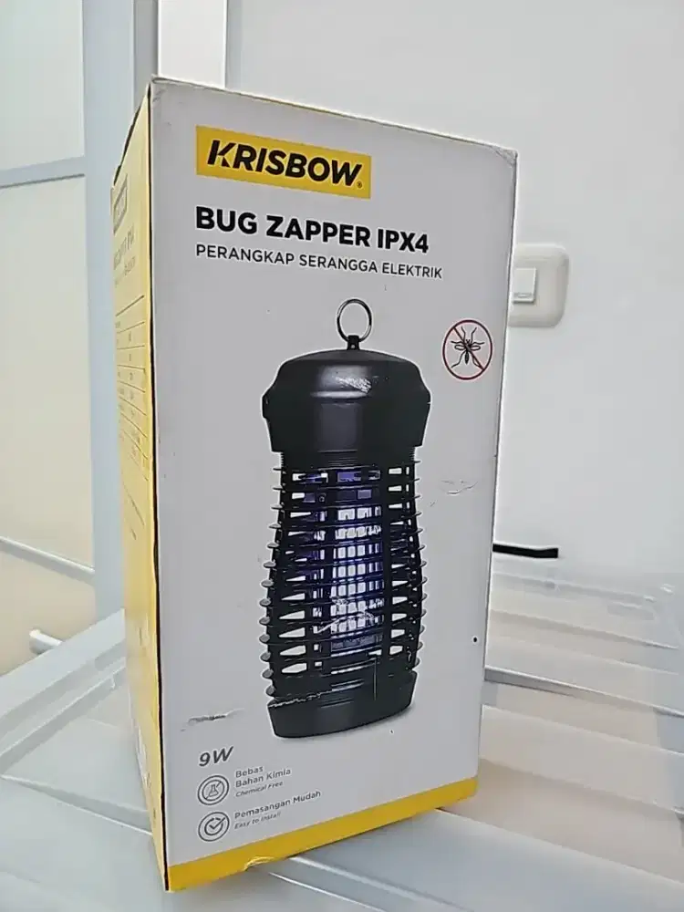 Krisbow Perangkap Nyamuk Outdoor 9 Watt IPX4 Masih Bagus