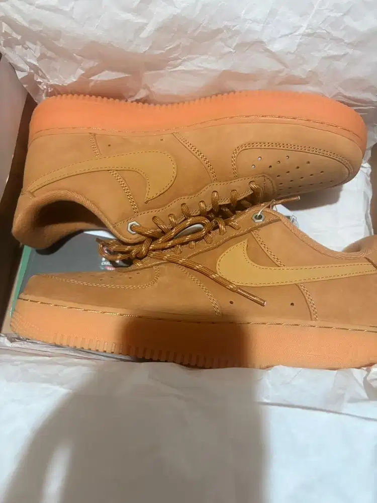 Nike Air Force 1 Wheat Gum Light Brown Original