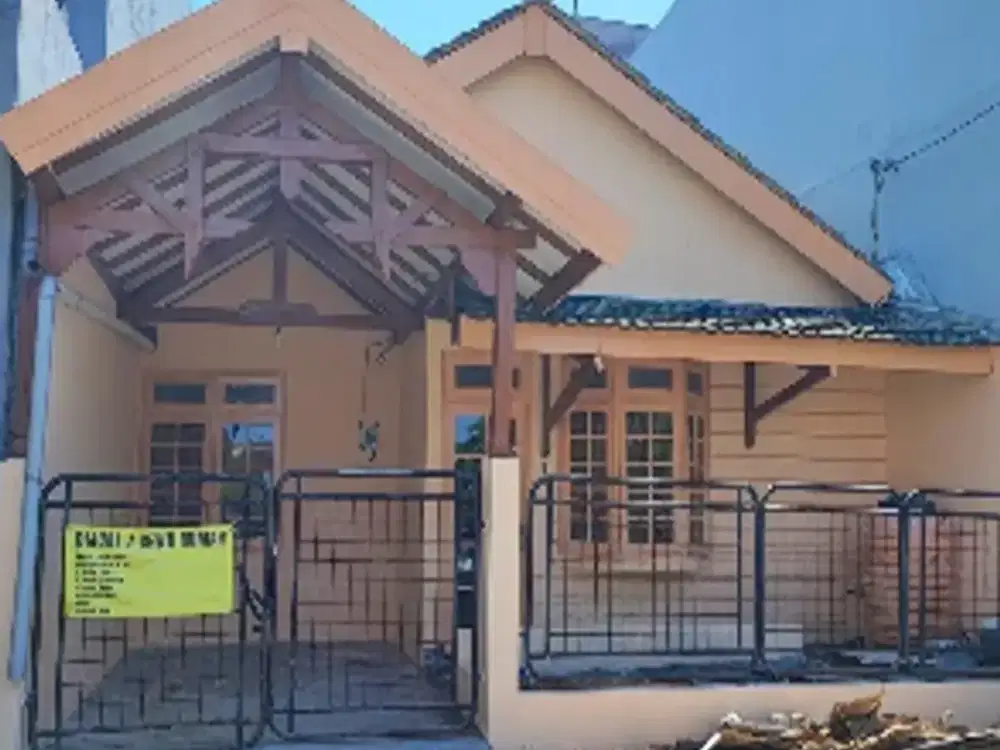 rumah dijual dan disewakan rungkut asri tengah surabaya