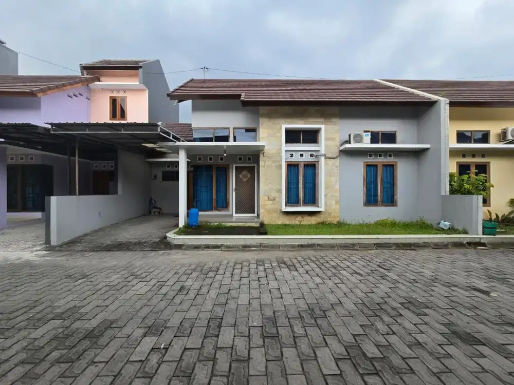 Rumah Bagus dan Bersih Siap Huni di Cluster Elite Madegondo