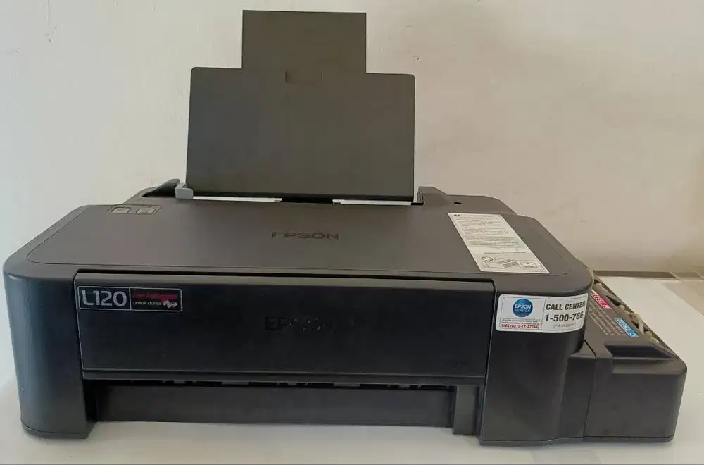 Printer Epson L120 hitam dan hitam normal