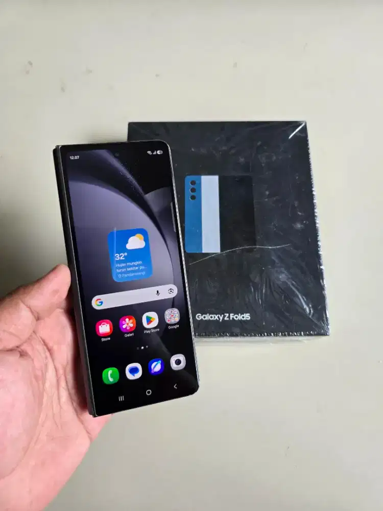 Samsung Z Fold 5 5G 512gb Gray SEIN Resmi Indo Normal Murah