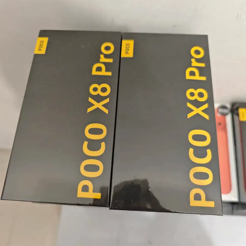 POCO X8 PRO 8/256 GARANSI RESMI XIAOMI 15 BULAN NO REPACK
