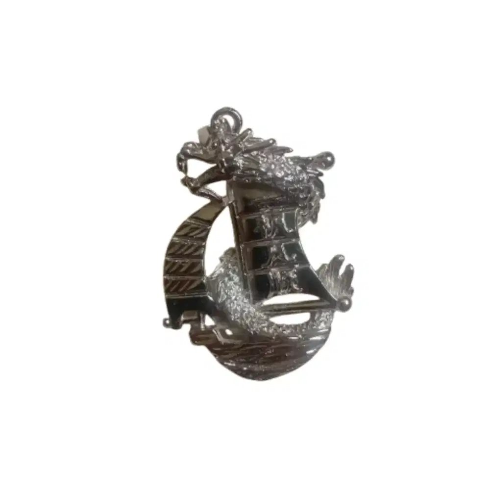 Liontin Krom Silver Stainless Naga