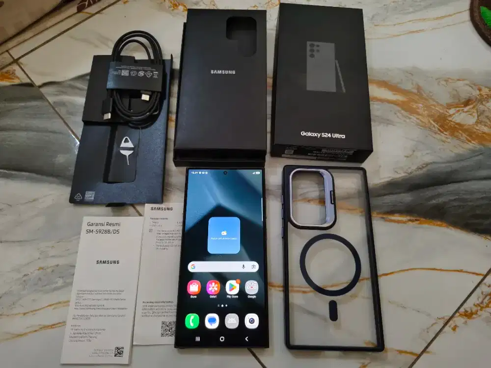 SECOND SAMSUNG S24 ULTRA 12/256GB MONGGO
