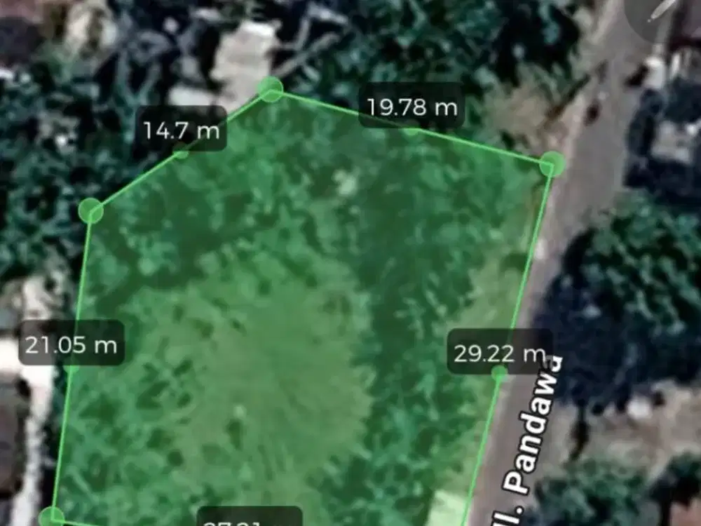 Tanah Siap Bangun untuk Townhouse di Gumpang