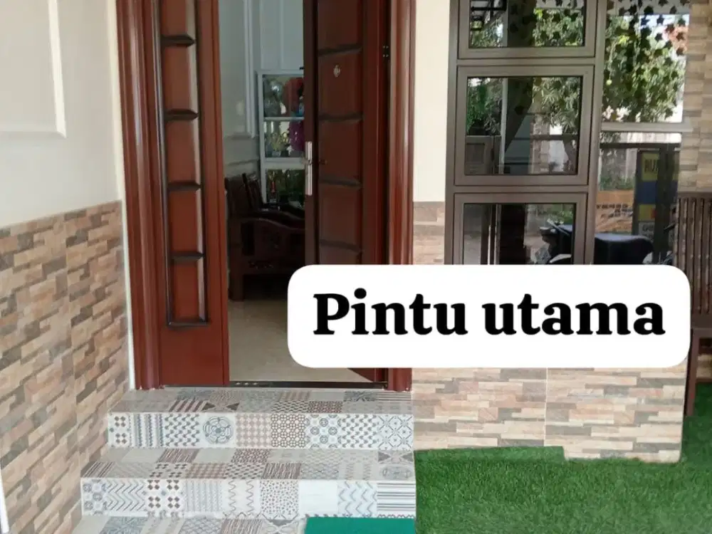 Rumah minimalis estetik renovasi siap huni