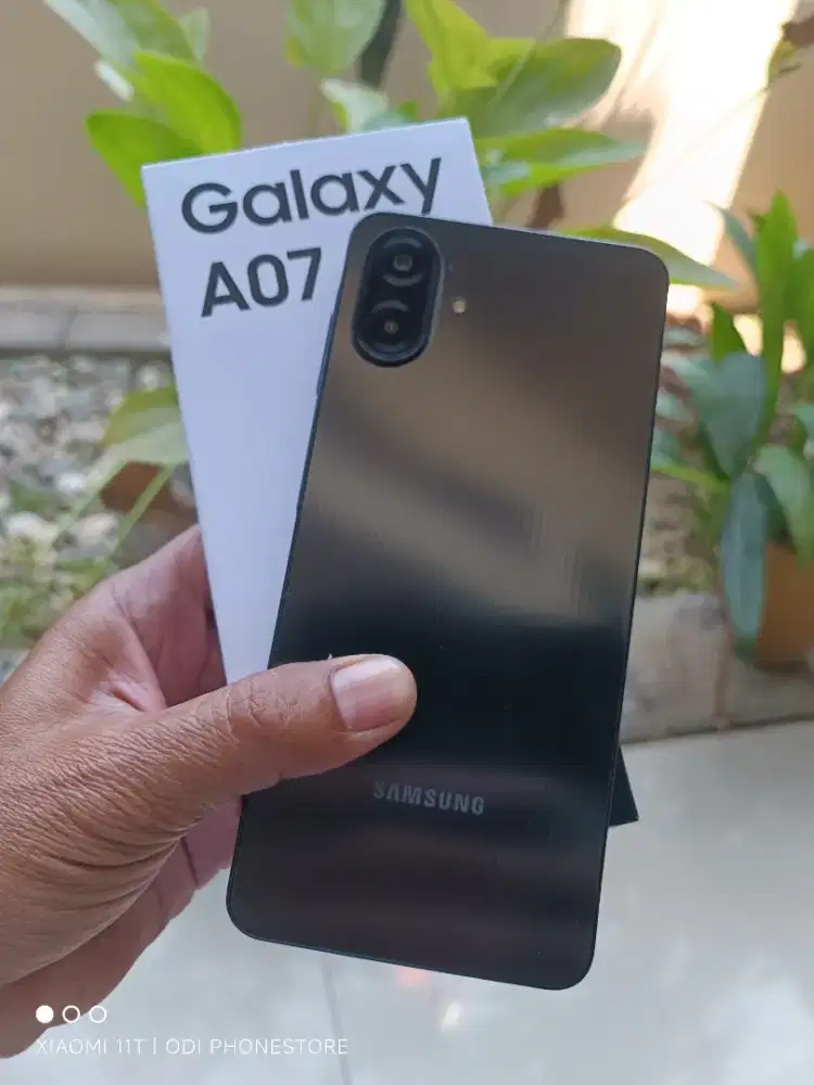 Samsung a07 4/64 mulus seperti baru dan lengkap
