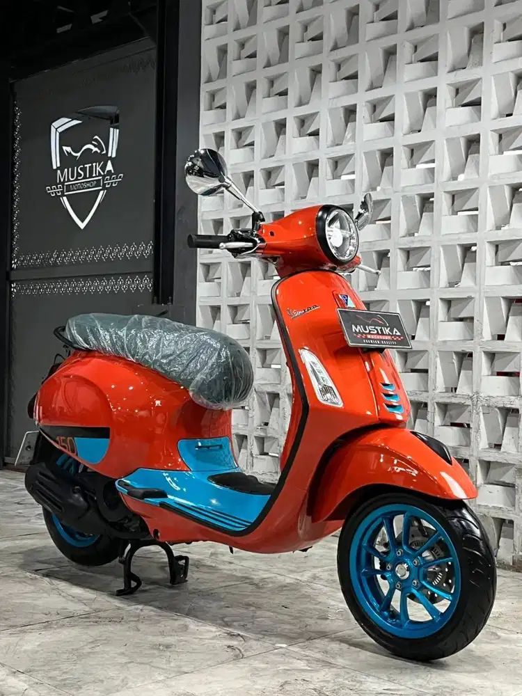 Terbatas ODO 5rb!!Vespa Primavera Colorvibe 150 ABS 2023 - Ayu Mustika