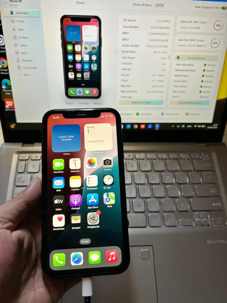 Iphone XR 128 Beacukai