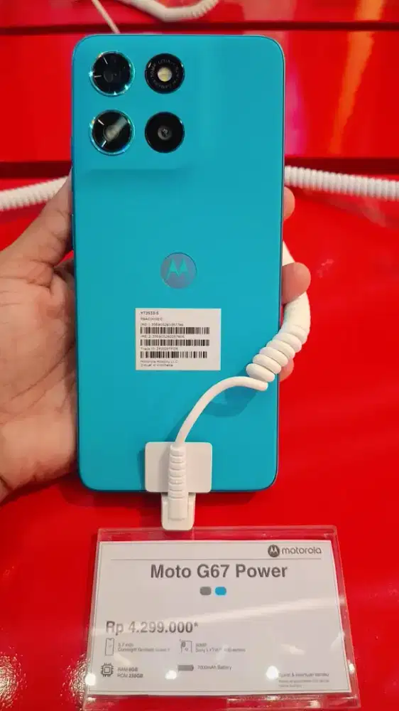 Cicilan handphone Motorola G67 Power Tanpa Dp