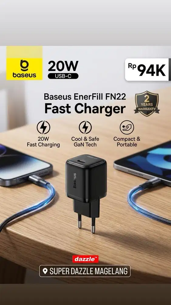 Tc baseus enerfill fn22 20 watt black