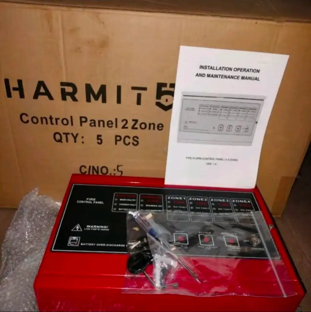 MCFA Control Panel Alarm Harmit 2 Zone