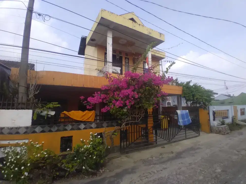 Di Jual Rumah 2 Lantai di Perumahan Polda Lebong Gajah Palembang