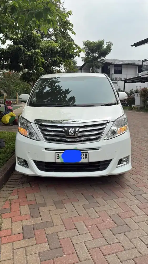 Alphard X 2012 bukan ex taxi.