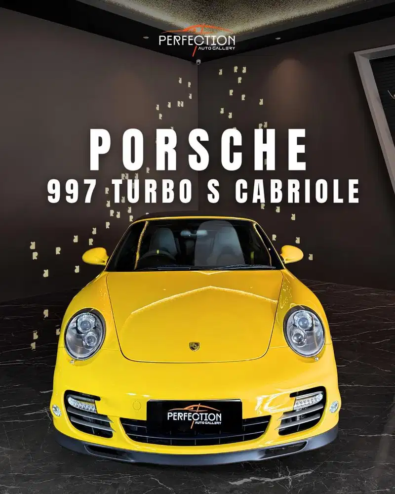 PORSCHE 997 TURBO S CABRIOLET