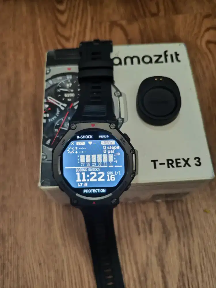 smartwatch Amazfit T-Rex 3 fullset normal