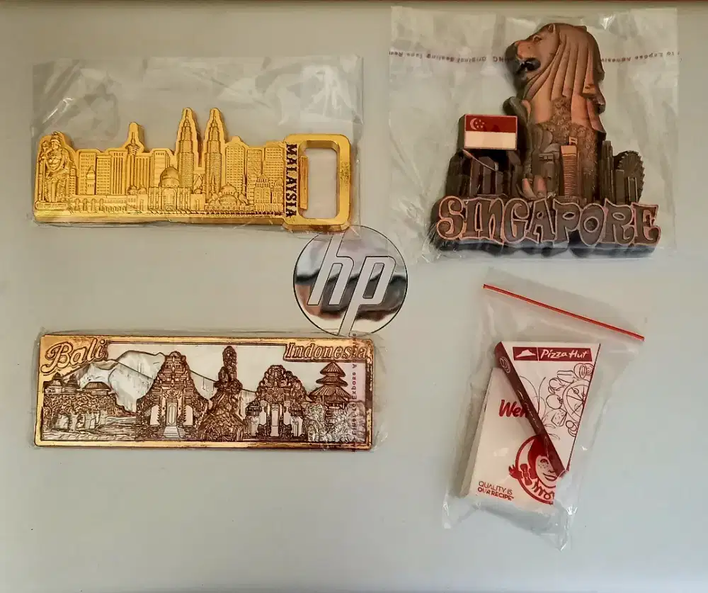Magnet Kulkas, Tempelan Kulkas 5 pcs