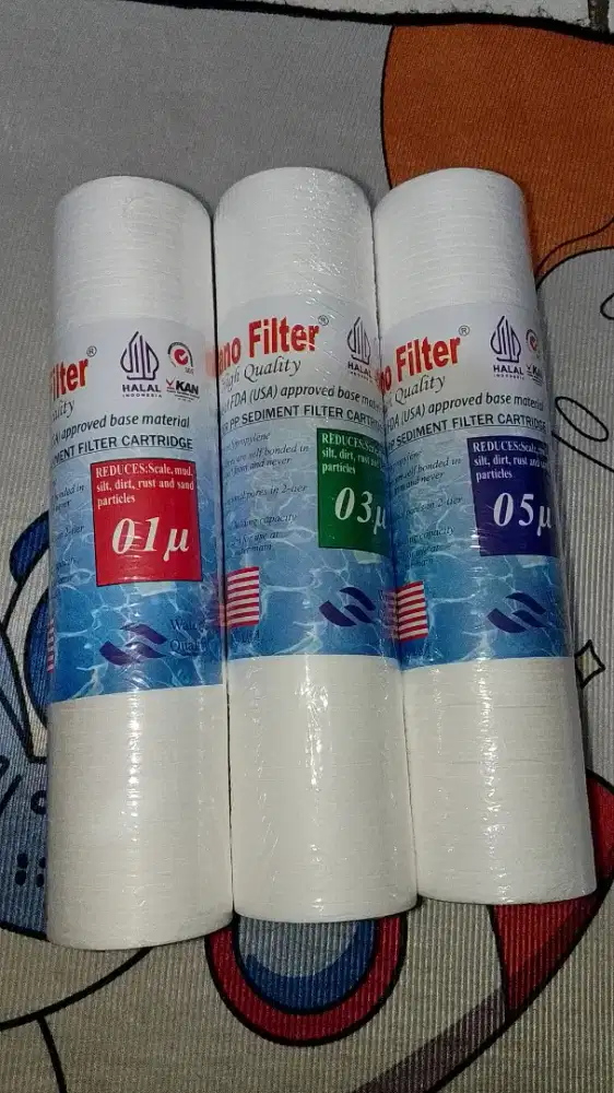 Sedimen filter merk nano filter