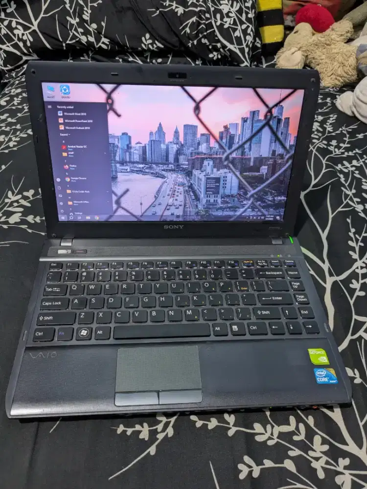 Laptop Sony Vaio VPC125FG Core I3 Ram 4 Keyboard Nyala
