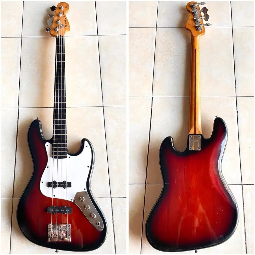 Gitar Bass Elektrik Fender Jazzbass Squier Scorpion StingeR Legacy