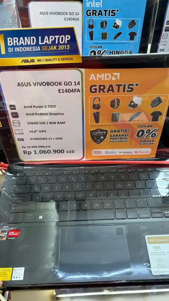 Laptop Asus Vivobook Go 14 Promo Cicilan Bunga 0%