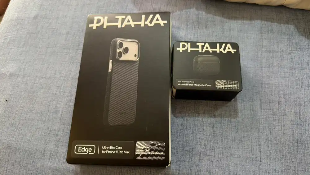 apple iphone 17 pro max dan airpods pro 3 PITAKA new series edge ultra