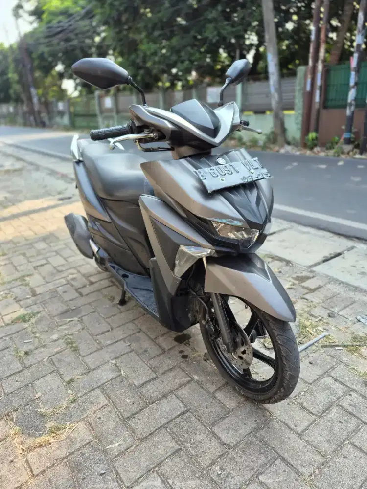 Dijual Yamaha Soul GT 125 tahun 2017 surat lengkap pajak hidup panjang