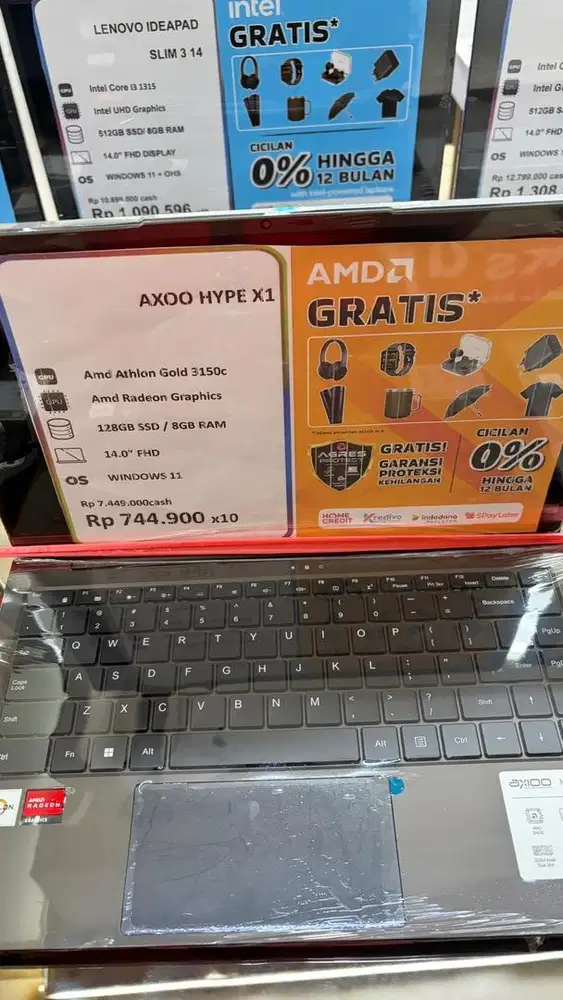 Laptop Axioo Hype X 1 Promo Cicilan Free 2x Angsuran