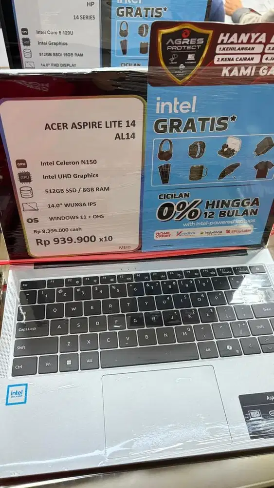 Laptop Acer Aspire Lite 14 Promo Cicilan Tenor Panjang