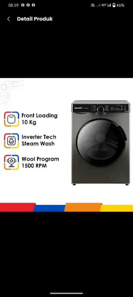 kredit mesin cuci