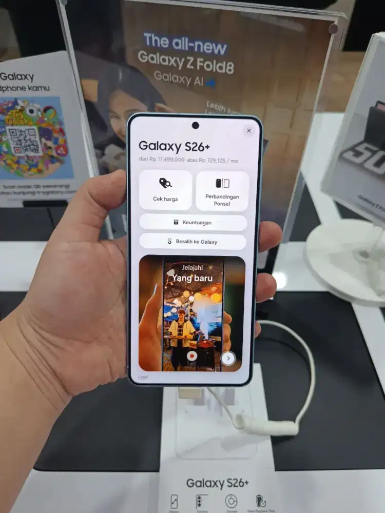 Promi cicilan bunga 0% Samsung S26+