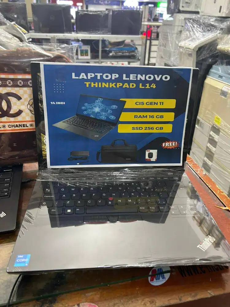Lenovo ThinkPad L14 Core i5 Gen 11 RAM 16GB SSD 256GB Laptop Bekas
